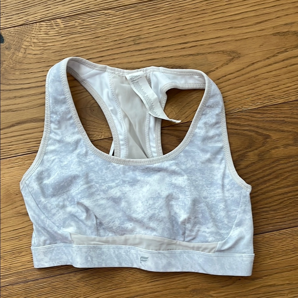 Fabletics size medium Women's White Sports Bra